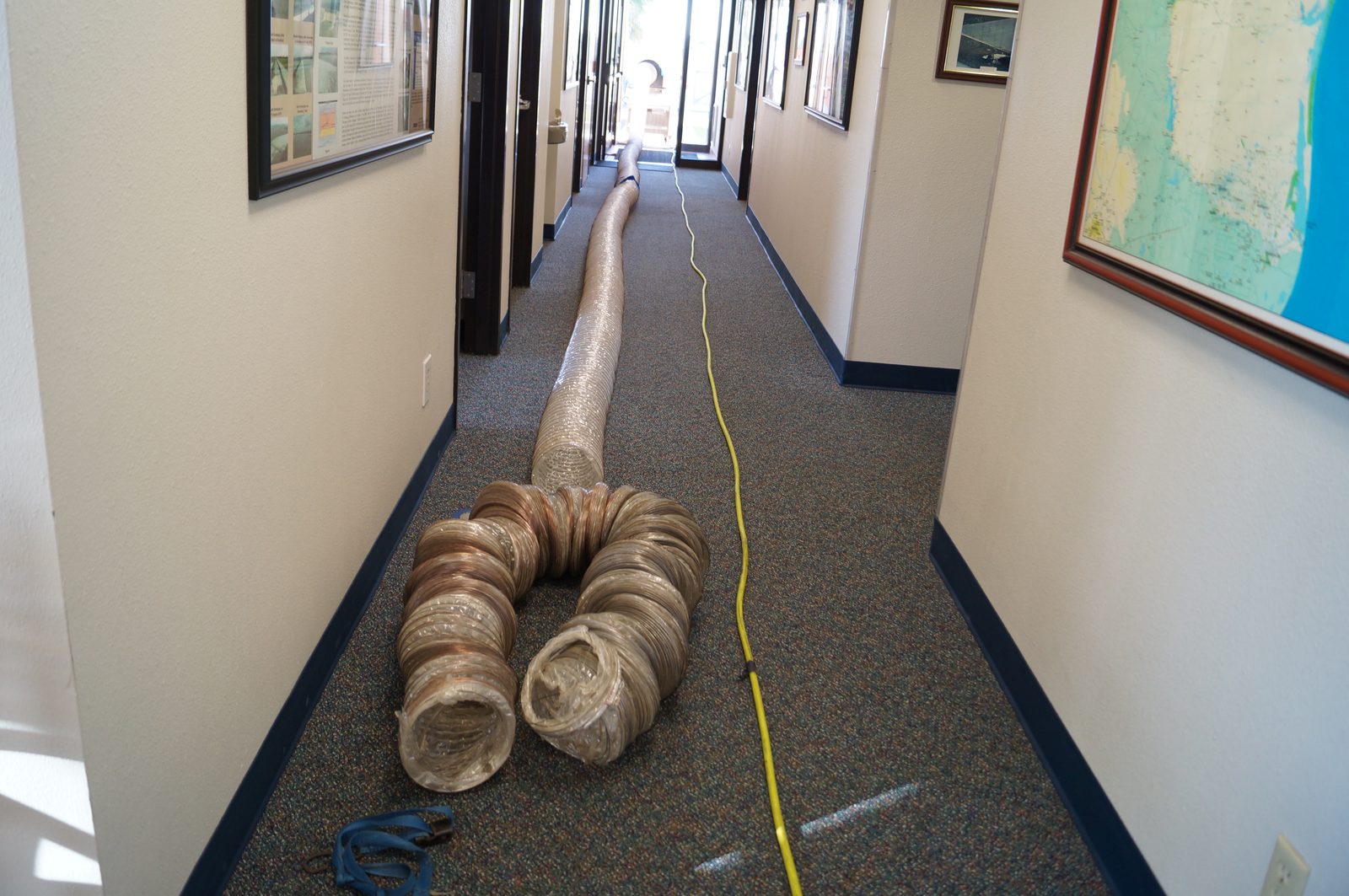 Server room HVAC replacement in Room 150 at Joint Base Elmendorf-Richardson, Alaska