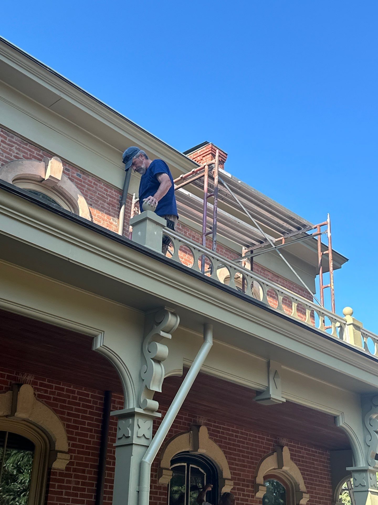 National Park Service Saxton House rehabilitation in Canton, Ohio